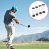 4Pcs Clear Golfs Ball Containers Portable Ball Case Plastic Tubes with Caps Small Display Tubes Golf Organizers