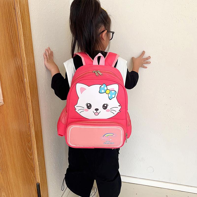 And Lightweight Adorable Animal Print Kids Backpack With Nylon Material For Comfort Durability And