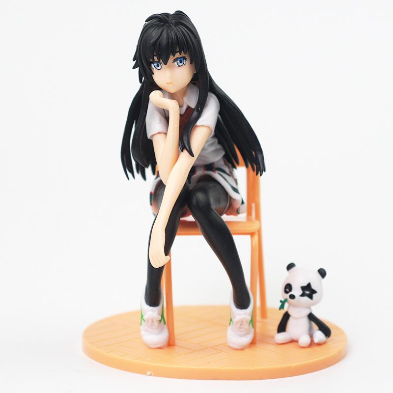 Hatsune Miku Anime Puppe Rosa Sakura Hatsune PVC Action Puppe Sonoko mit Kaninchen Halten Kuppel Mädchen Schönes Mädchen Modell Sammlung Spielzeug