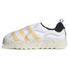 New Originals Puffylette Cushioning, Wear Resistant Low Top Casual Shoes Unisex Black White Yellow IF4326