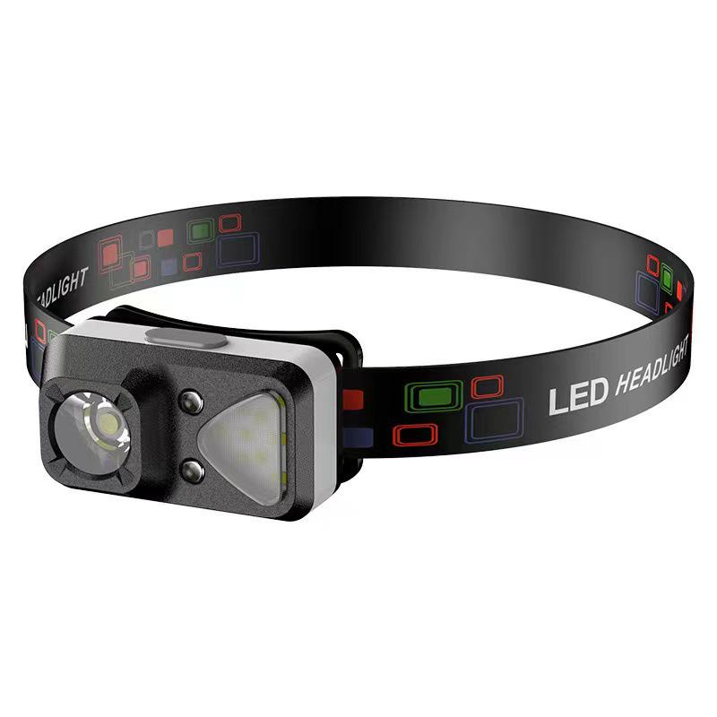 Lightweight Induction Headlamp: Portable, Super Bright Flashlight for Cycling, Mountaineering, and Night Fishing