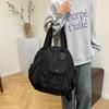Stylish Large Capacity Nylon Backpack For Travel With Unique Design And Soft Structure