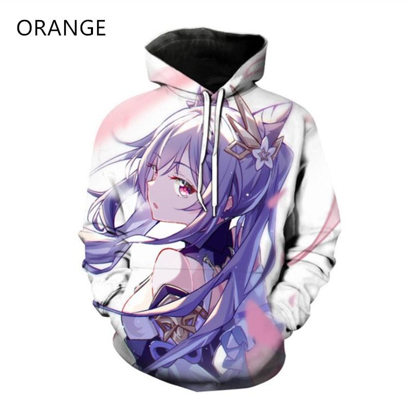 Nova MODA Moletom com capuz feminino/masculino Genshin Impact estampado moletom esportivo casual