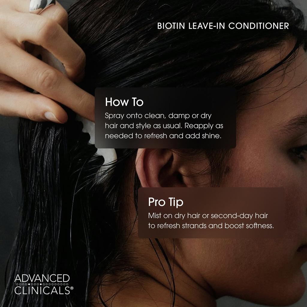 Advanced ClInicals BiotIn Leave In Treatment 237ml