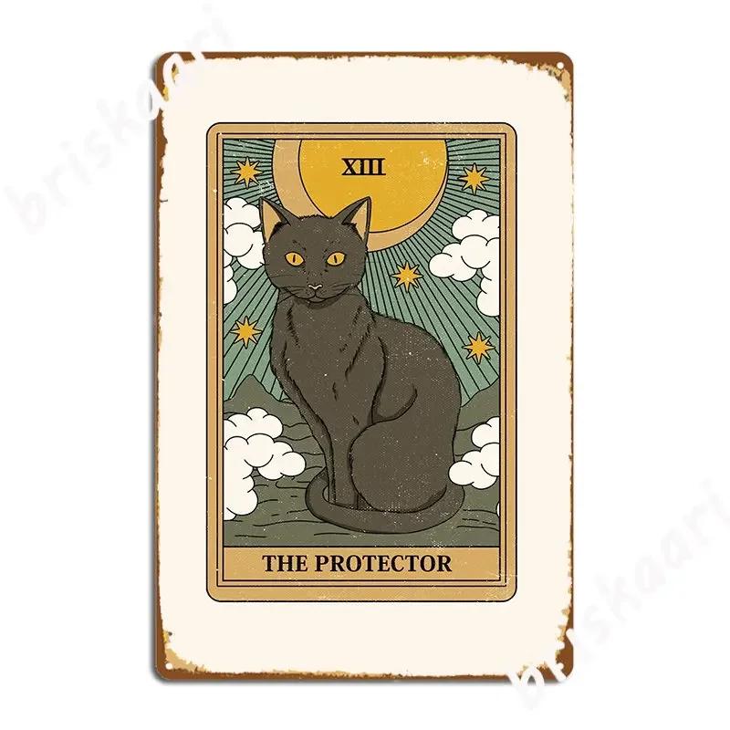 The Protector Poster Metal Sign Print Painting Wall Mural Garage Club Tin Sign Poster