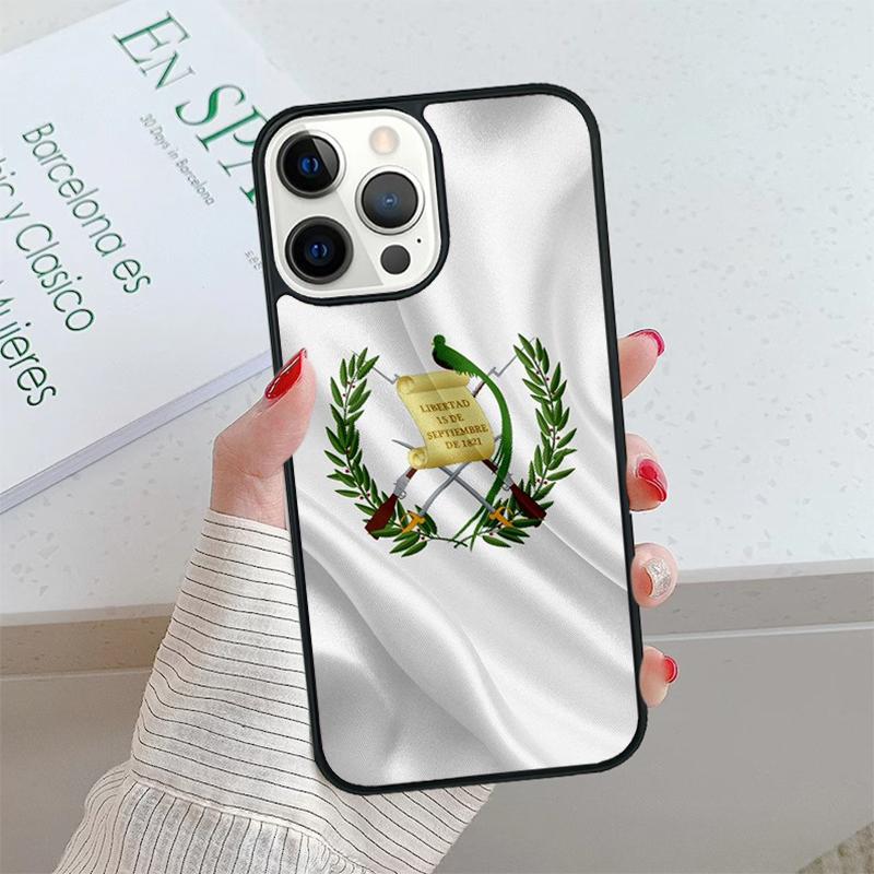 Guatemala Flag Phone Case Cover For iPhone 17 Air 15 16 16e 14 13 Pro Max Coque 12 11 Pro Max For Apple PLUS Fundas