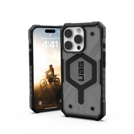 Etui Uag Pathfinder Clear Magsafe Na Iphone 16 Pro - Półprzezroczyste