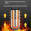 Mini Aquarium verwarmingsstaaf Vissenkom Aquarium Verwarmer Dompelbare Thermostaat Verwarmer 18-34°C Instelbare Temperatuur USB Opladen