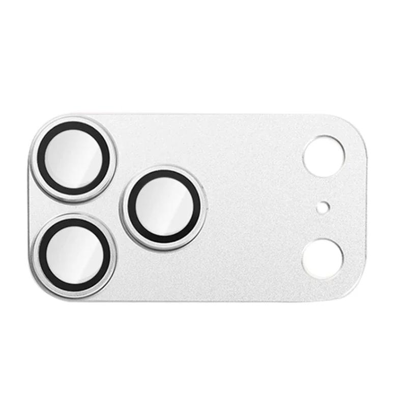 Aluminum Alloy Metal Camera Lens Protector Tempered Glass Camera Len Cover Hardness Protectors for iPhone 17 Pro Max 17PM 17Pro