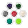 NEW Racing Marble Style Round Ball Gear Shift Knob With 3 Adapters For Most Cars Interior Accessories