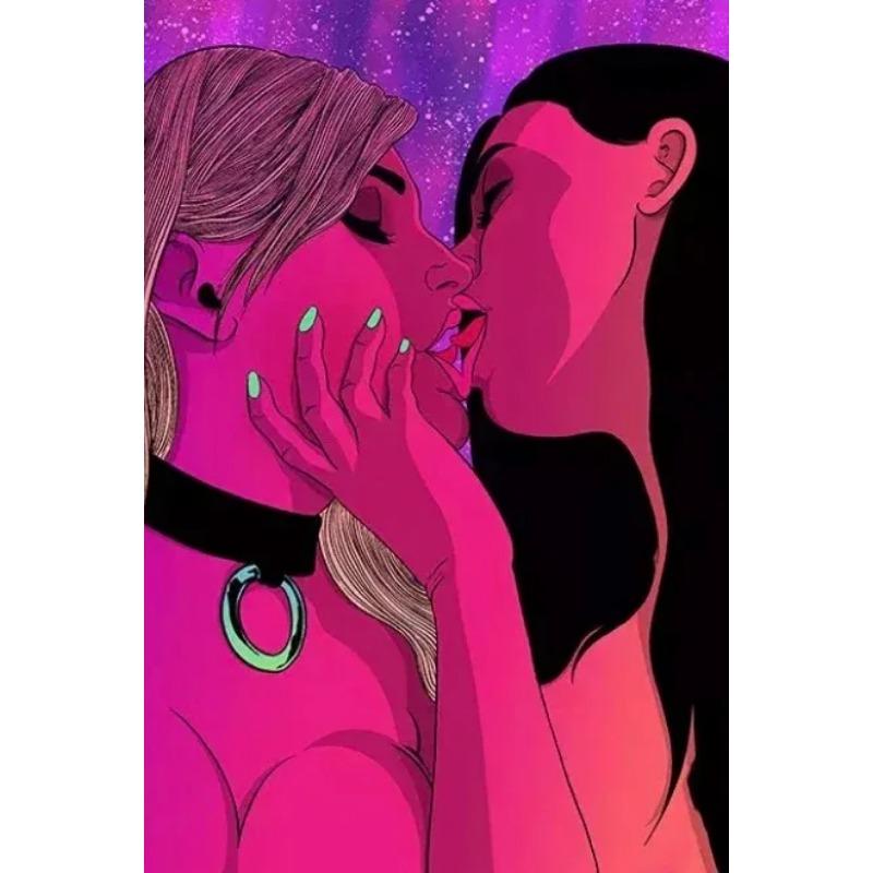 Sexy Nude Female Body Taste Art Adult Romantic Lover Poster Oil Canvas Painting Picture Bar Bedroom Home Decoration
