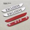 2PC 3D Metal EXCLUSIVE Side Fender Sticker Emblem Badge Car For Mercedes Benz W205 W213 C43 C63 C200 E300 E200 AMG Accessories LB4