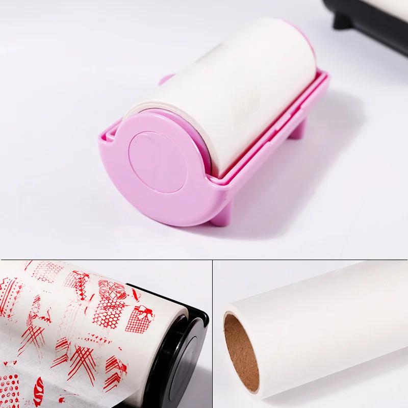 Nail Stamper Oil-Absorbing Sheet Paper Nail Art Stamper Pattern Printing Oil Removal Tool Double Sided Nail Stamp Blotting Paper