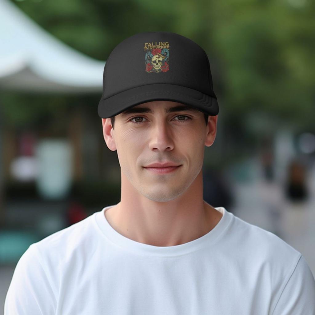 Baseball Caps Falling In Reverse The Death Mesh Hats Fashion Adjustable Men Women Hats