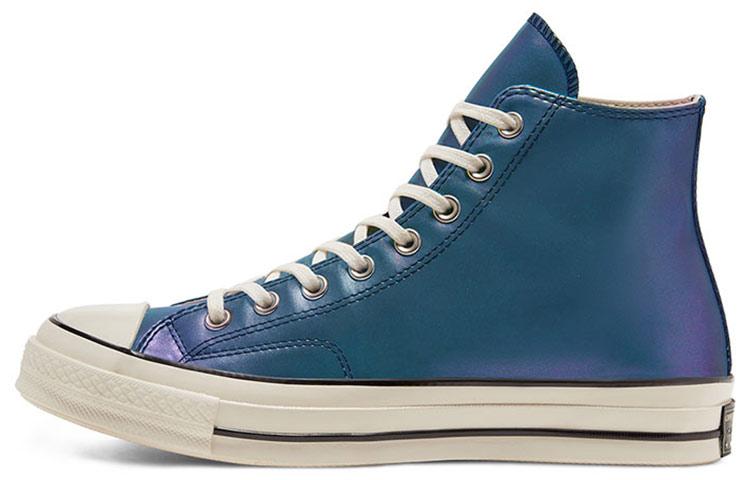 Converse Радужные Chuck 1970-х Высокие Сине-Белые Женские 167469C 37