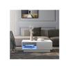 Couchtisch - MUVOE - Rechteckig weiß - LED-Beleuchtung - 15 Farben - 95 x 55 x 32 cm