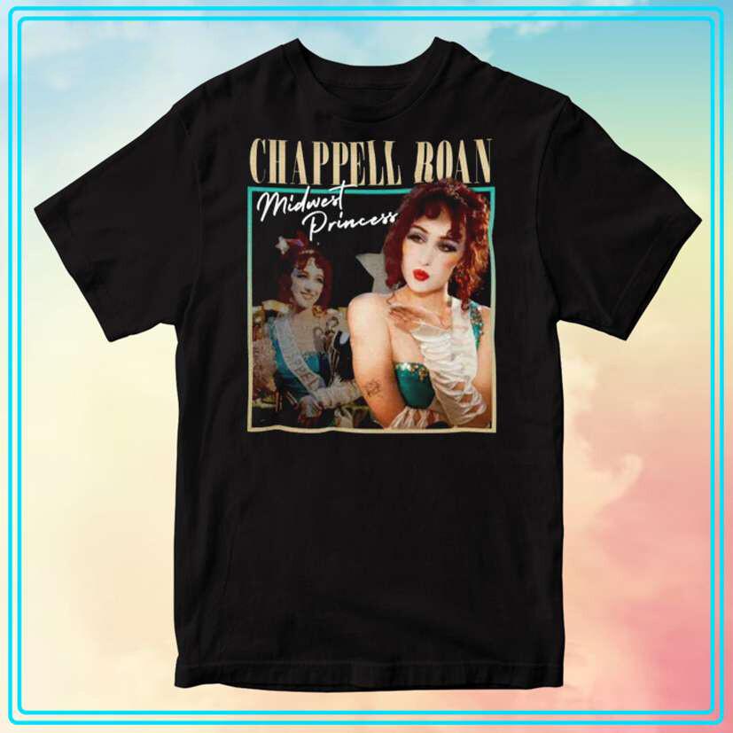 Hot Chappell Roan Concert Tour Black Cotton Size S-4XL T-Shirt PP237 Unisex T-Shirt XL