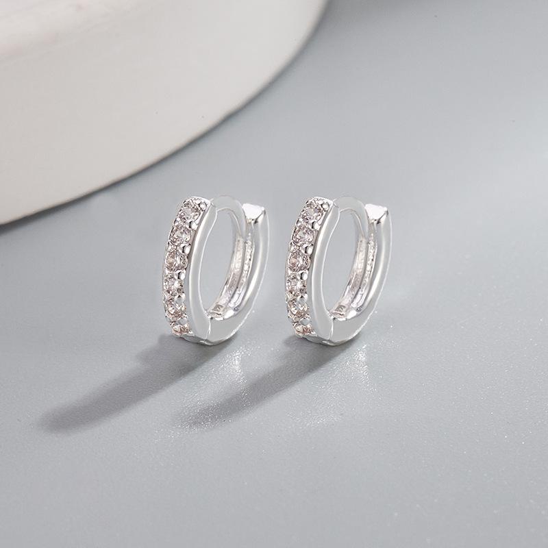 Manșete Elegante pentru Urechi cu Diamante Placate cu Aur de 18K pentru Bărbați și Femei