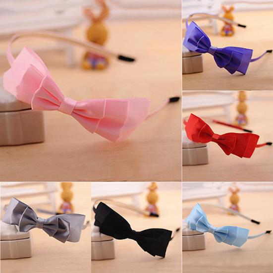 ילדה מקסים סרט קשת גדול סרט אבזר שיער סרט קשת כיסוי ראש