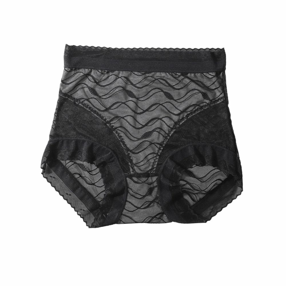 Belly Contracting Postpartum Body Shaper Shapewear Butt Lifter Underpants Thin Lace Panties  Women