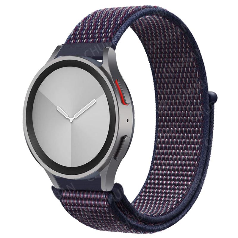 Nylon Loop Band For Samsung Galaxy Watch 6/5/pro/4/Classic/active 2 40-44mm Belt 20mm/22mm Bracelet Huawei GT 4-2-2e-3 Pro Strap