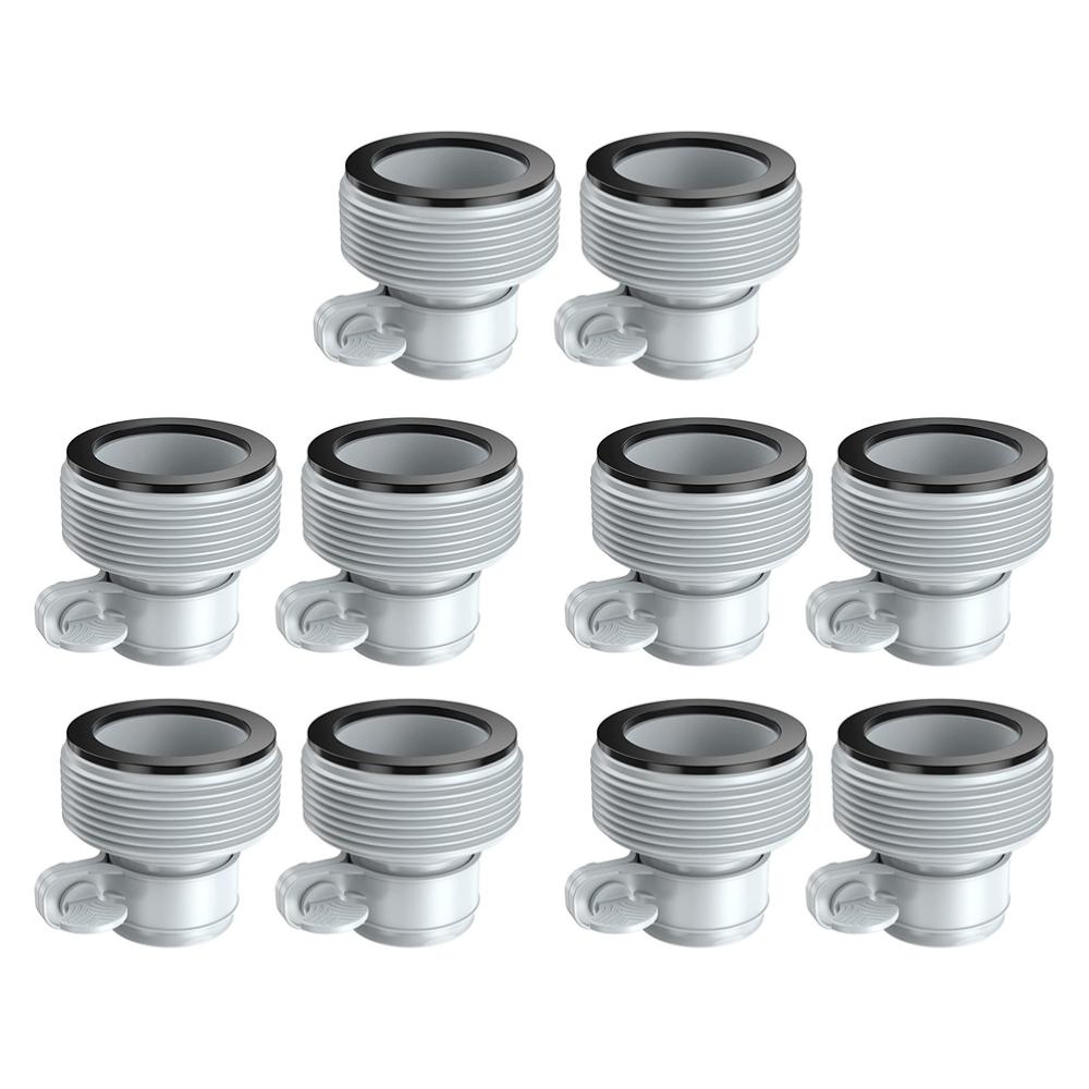Pool Hose Adapter for Sand Pump Replacement Hose Adapter Pool Pump Part with Plunger Valve for Intex Swimming Pool Accessories