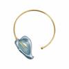 Leaf Geometric Circular Collar Bohemian Gold Jewelry Fashion 3D Flower Metal Choker  Girls