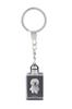 Bichon Frise, Bichon Tenerife, Bichon a Poil Frise - Crystal Key Ring with Dog Photo, Illuminated Key Ring, Unique Gift by Art-Dog Brand
