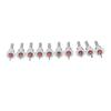 10PCS Countersink Drill Bits Adjustable Stop Tapered Countersink Bit for Wood Plastic Soft Metal