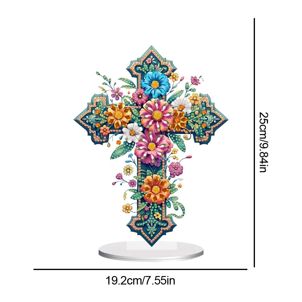 Acrylic Special Shaped Cute Animal Diamond Painting Tabletop Ornaments Kit Diamond Painting Desktop Decorations for Office Decor