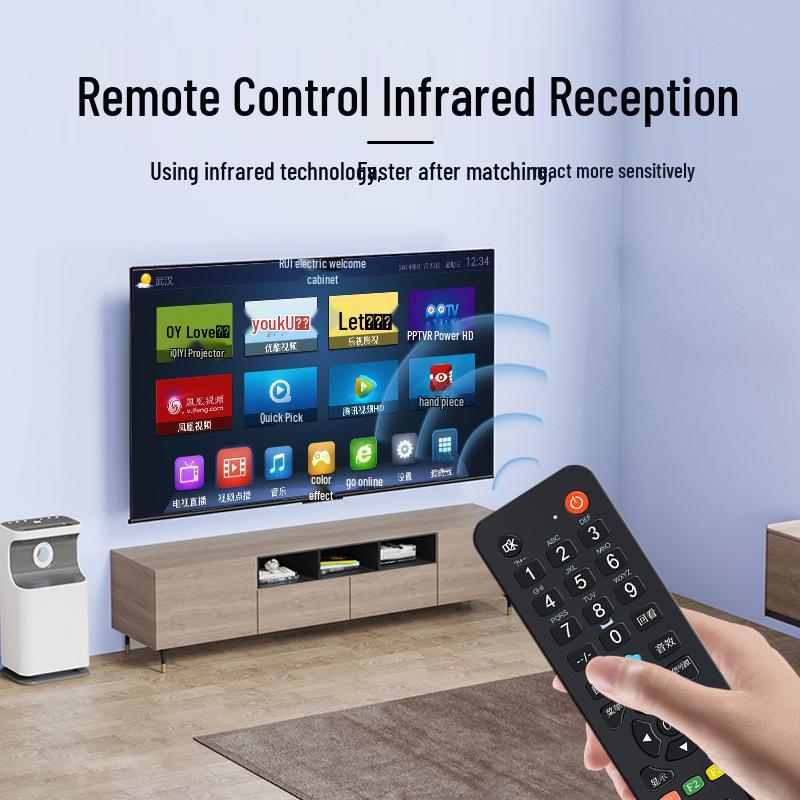 Skyworth YK-60JB/6600 Voice-Enabled 4K HD Remote Control for LCD TV