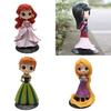 Figurines d'action enchantées des Princesses Disney Anna Elsa Ariel Raiponce Parfaites Pour les Cadeaux des Filles