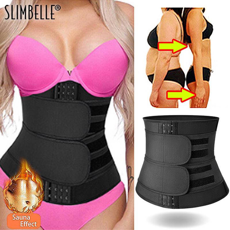 Women's Neoprene Waist Trainer - Zipper Tummy Control Body Shaper for Sports and Beauty