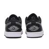 Jordan Air Jordan 1 Cushioning Slip Resistant Low top Vintage Basketball Shoes Men's Black White 553558-132(Team183-)