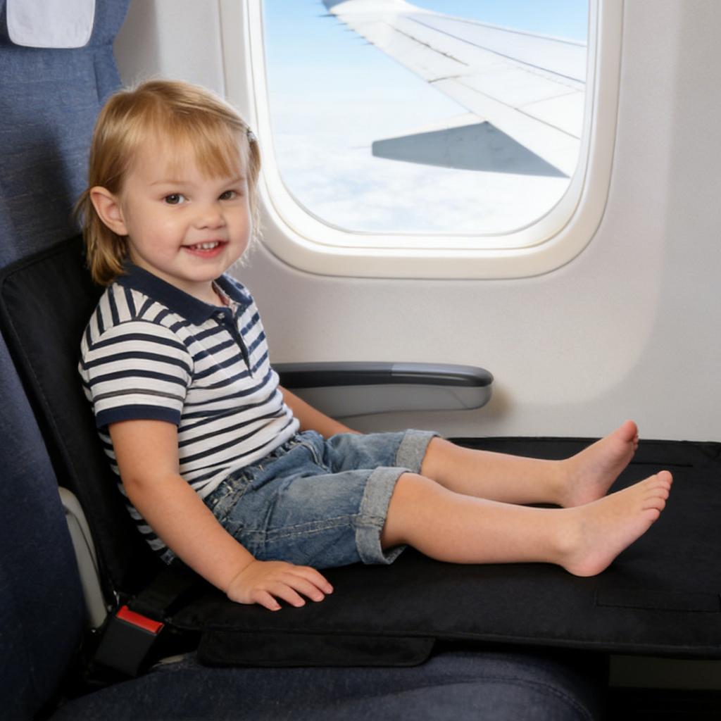 Estensore Sedile Viaggio Bambini Aereo Auto Estensione Pad Letto da Viaggio Bambini Piede Sospeso Pad