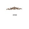 European Solid Wood Carved Floral Applique for Furniture and Doors