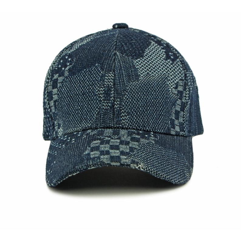 Frühling Herbst Denim Hut Damen Baseballkappe Herren Sonnenschutzhut