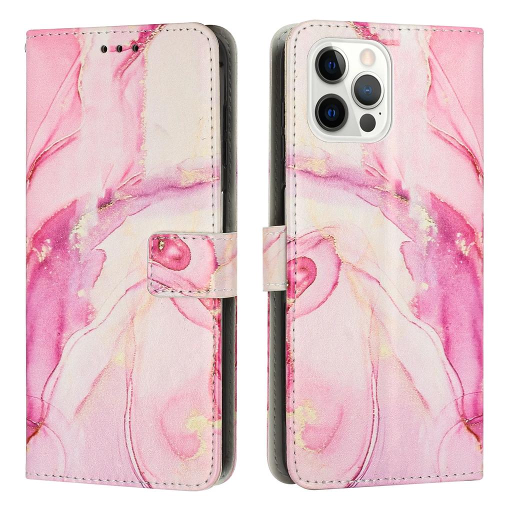 Luxury Marble Flip Leather Case for IPhone 15 Pro Max 14 Plus 13 12 11 8 7 Se 2022 Wallet Kickstand Cards Solt Book Cover Fundas
