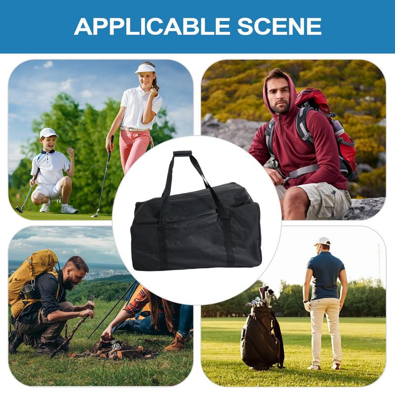 Storage Space Golf Bag Heavy-duty Golf Push Cart Bag with Capacity Storage Organizer Folding Carry for Versatile for Raincoats