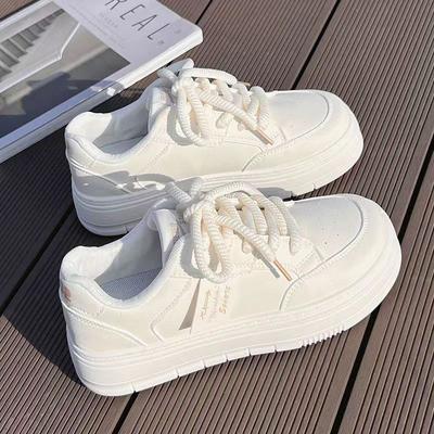 Sport- und Freizeitschuhe für Damen Frühjahr 2025 neue Damenschuhe Plateauschuhe mit dicker Sohle