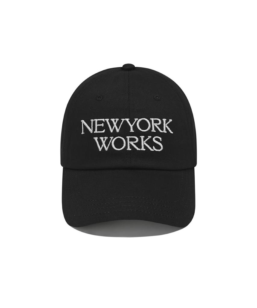 Nyuyogwogseu Signature Logo Ball Cap_Black