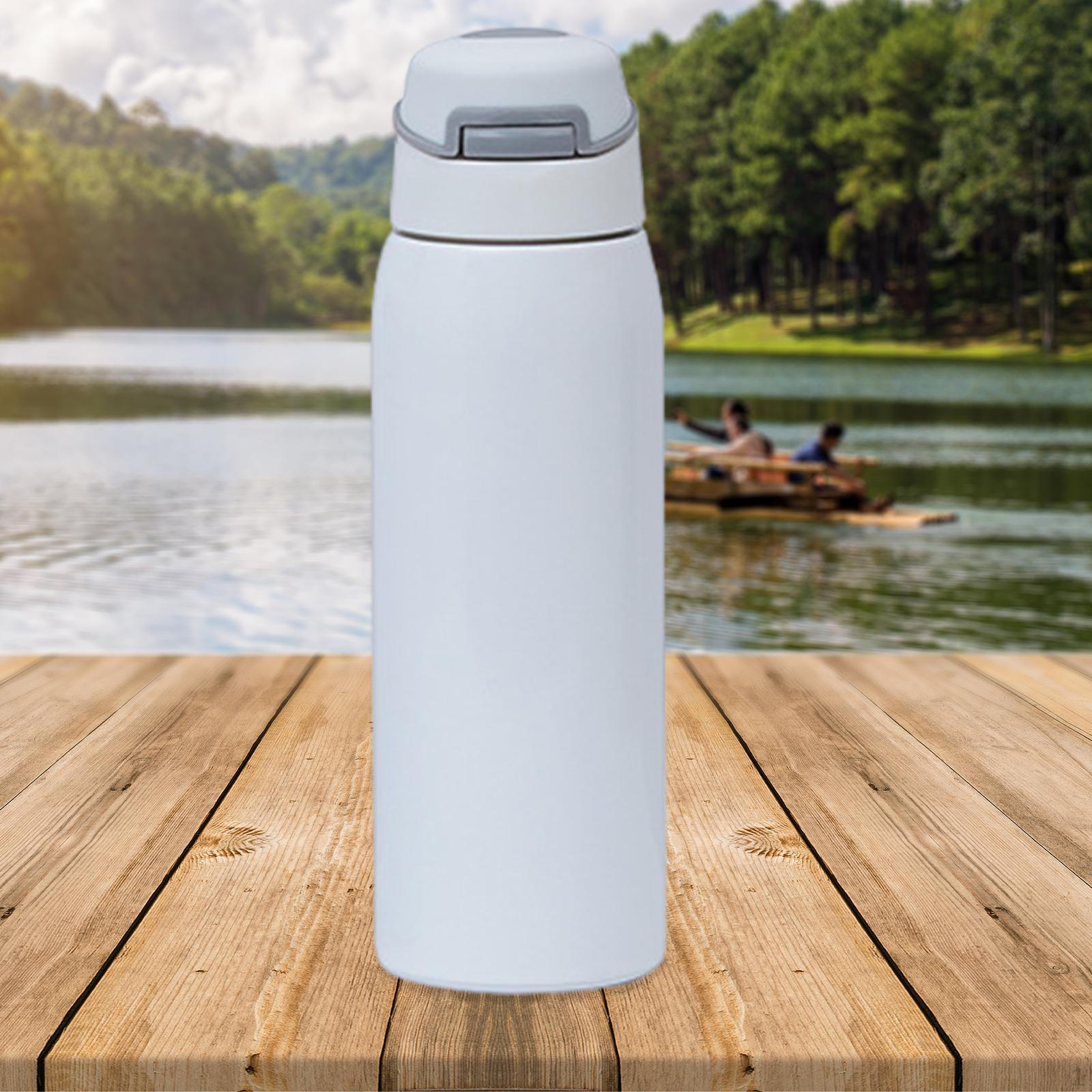 

Stainless Steel Water Bottle for Outdoor Adventures 7.5cmx22cm