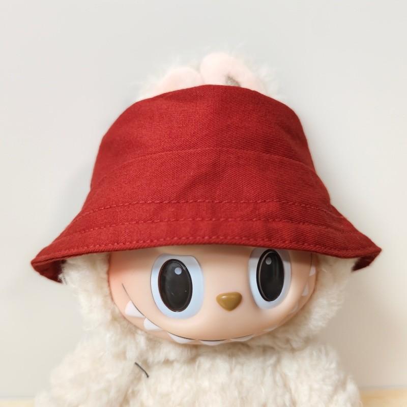 Labubu Doll Outfit: Fisherman Hat & Overalls Set for First & Second Gen Dolls