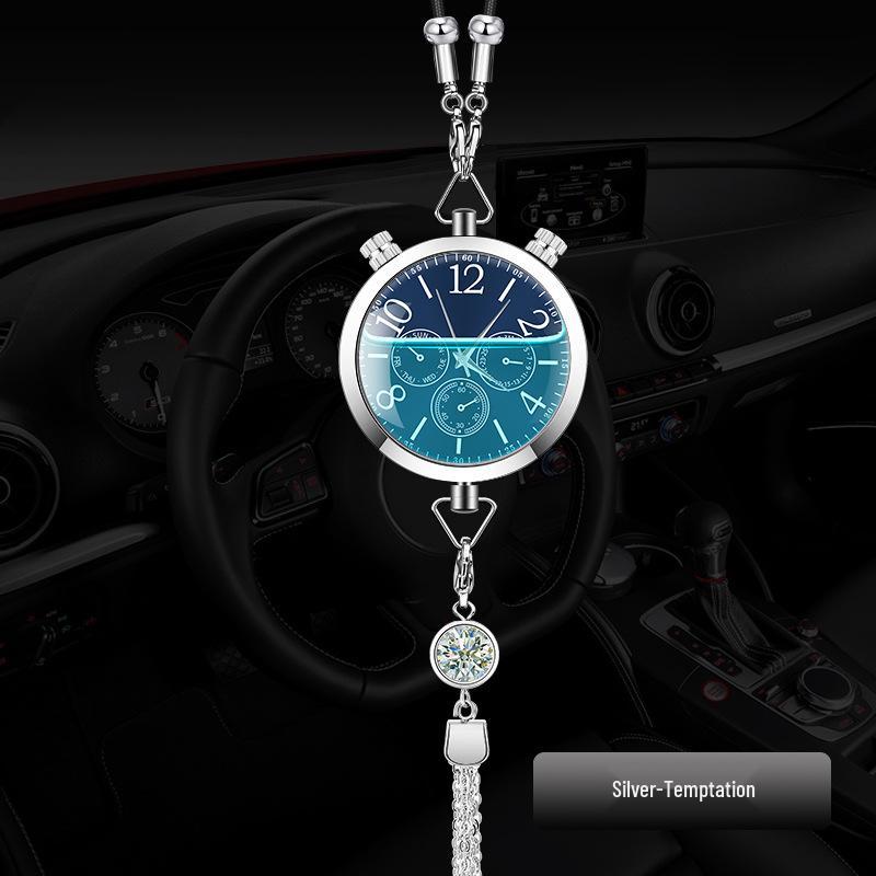 Hanging Car Air Freshener Pendant - Essential Oil Aromatherapy Deodorizer with Long-lasting Light Fragrance for Car Interior Decoration