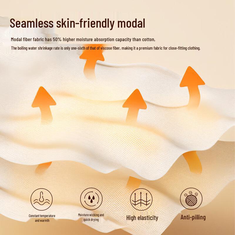 Lady Urban Women's Seamless Modal Thermal Leggings