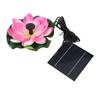 Lotus Flower Solar Water Pump Landscaping Floating Solar Bird Bath Fountain for Fish Pond Garden Patio Aquarium 1.4W