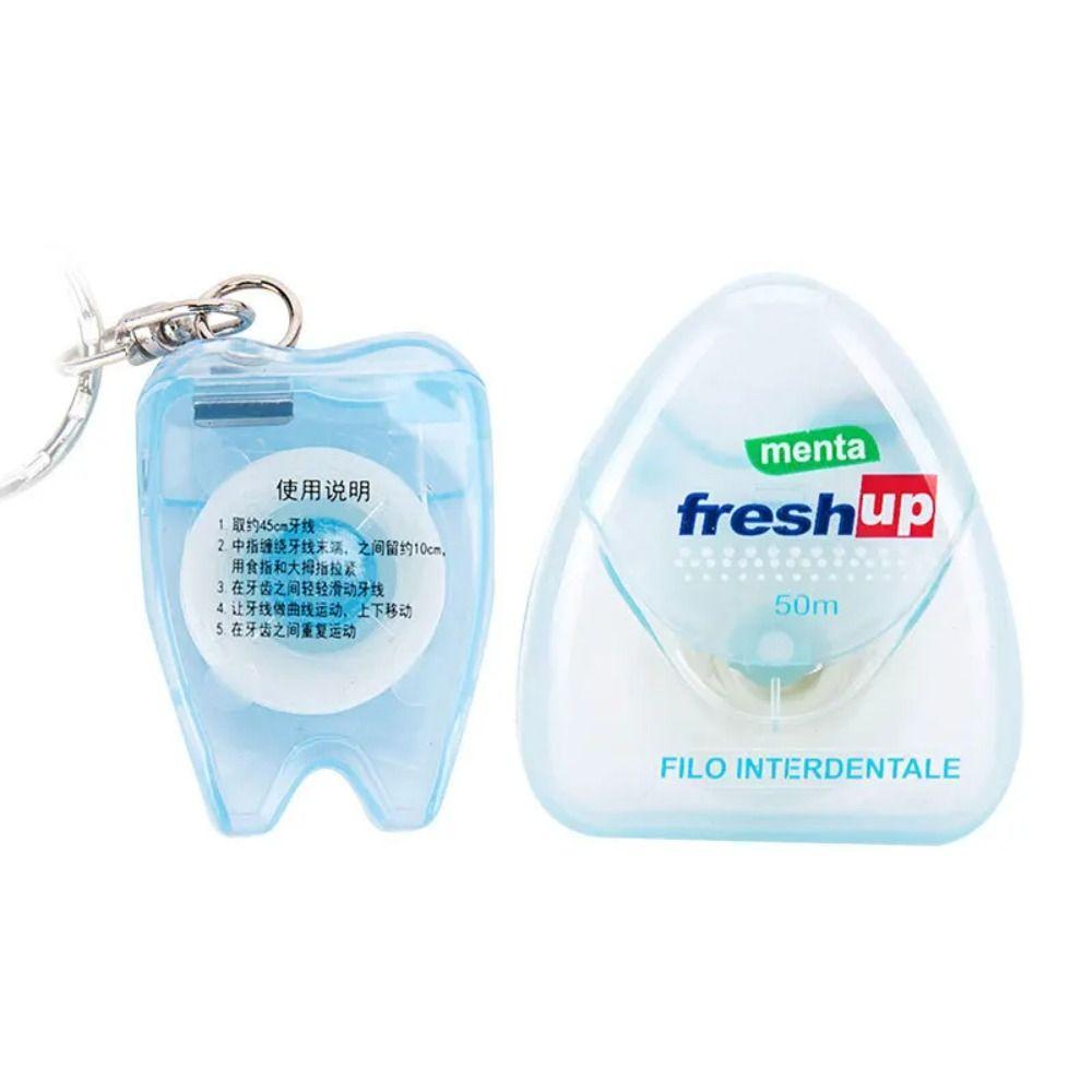 Hygiene Health Flat Line Tooth Keychain Cleaning Oral Care Tool Hygiene Health Dentistry