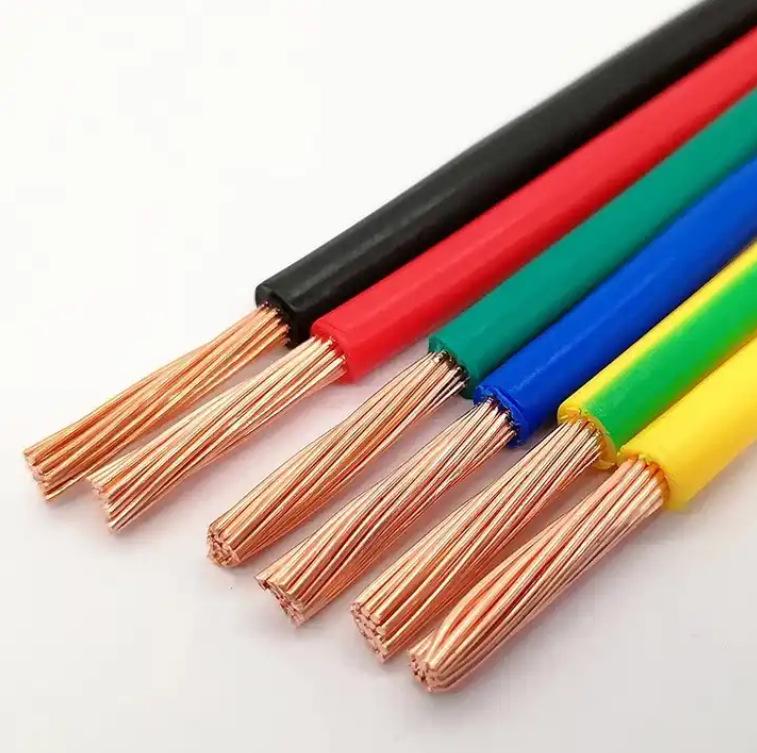 Jiayou BVR Multi-Strand Soft Copper Wire for Home Decoration (1/2.5/4/6 Sq mm)
