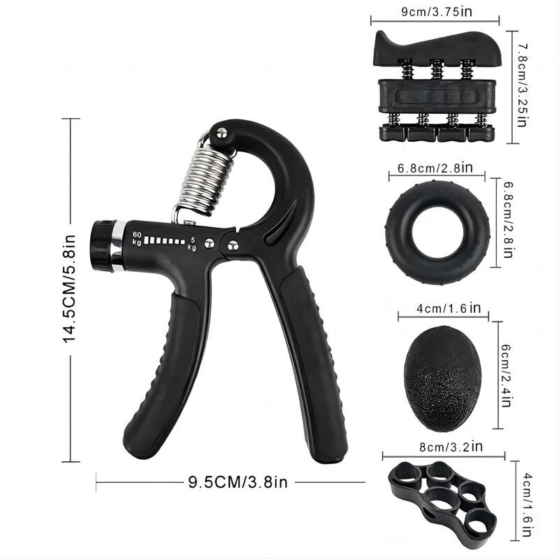 Longchan Grip Strengthener 5-Piece Set