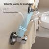 Lijia No-Drill Space Aluminum Suction Towel Bar